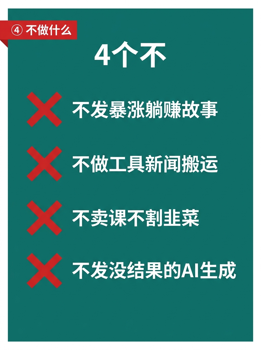 不做什么