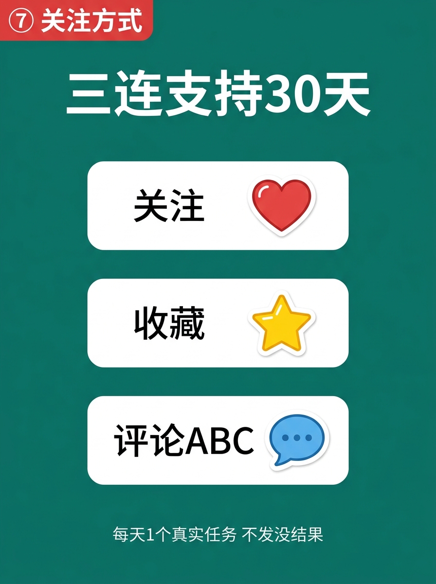 三连支持